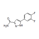 5-(3,4-Difluorophenyl)-1H-pyrazole-3-carboxamide
