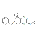 (2R,3R)-4-(Benzyloxy)-3-(Boc-amino)-1,1,1-trifluorobutan-2-ol