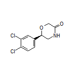(R)-6-(3,4-Dichlorophenyl)morpholin-3-one