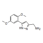 5-(2,5-Dimethoxyphenyl)-1H-pyrazole-3-methanamine