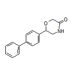 6-(4-Biphenylyl)morpholin-3-one