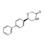 (R)-6-(4-Biphenylyl)morpholin-3-one