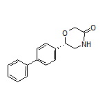 (S)-6-(4-Biphenylyl)morpholin-3-one