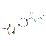 3-(4-Boc-piperazin-1-yl)-5-methyl-1,2,4-oxadiazole