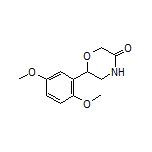 6-(2,5-Dimethoxyphenyl)morpholin-3-one