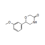 6-(3-Methoxyphenyl)morpholin-3-one