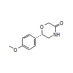 (S)-6-(4-Methoxyphenyl)morpholin-3-one