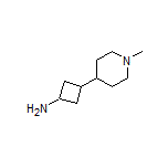 3-(1-Methyl-4-piperidyl)cyclobutanamine