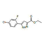 Ethyl 5-(4-Chloro-2-fluorophenyl)-1H-pyrazole-3-carboxylate