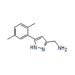 5-(2,5-Dimethylphenyl)-1H-pyrazole-3-methanamine
