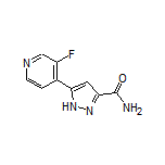 5-(3-Fluoropyridin-4-yl)-1H-pyrazole-3-carboxamide