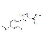 Methyl 5-(2-Fluoro-4-methoxyphenyl)-1H-pyrazole-3-carboxylate