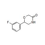 6-(3-Fluorophenyl)morpholin-3-one