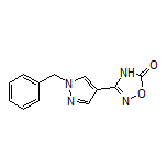 3-(1-Benzyl-1H-pyrazol-4-yl)-1,2,4-oxadiazol-5(4H)-one