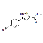 Methyl 5-(4-Cyanophenyl)-1H-pyrazole-3-carboxylate