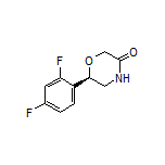 (R)-6-(2,4-Difluorophenyl)morpholin-3-one