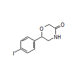 6-(4-Iodophenyl)morpholin-3-one