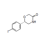 (S)-6-(4-Iodophenyl)morpholin-3-one