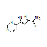 5-(Pyrimidin-4-yl)-1H-pyrazole-3-carboxamide