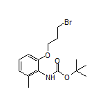 N-Boc-2-(3-bromopropoxy)-6-methylaniline