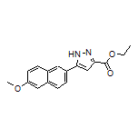 Ethyl 5-(6-Methoxynaphthalen-2-yl)-1H-pyrazole-3-carboxylate