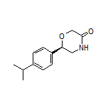 (R)-6-(4-Isopropylphenyl)morpholin-3-one
