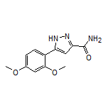5-(2,4-Dimethoxyphenyl)-1H-pyrazole-3-carboxamide