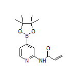 2-Propenamide, N-[4-(4,4,5,5-tetramethyl-1,3,2-dioxaborolan-2-yl)-2-pyridinyl]-