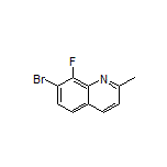 7-Bromo-8-fluoro-2-methylquinoline
