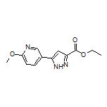 Ethyl 5-(6-Methoxypyridin-3-yl)-1H-pyrazole-3-carboxylate