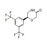 (S)-6-[3,5-Bis(trifluoromethyl)phenyl]morpholin-3-one