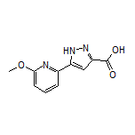 5-(6-Methoxypyridin-2-yl)-1H-pyrazole-3-carboxylic Acid