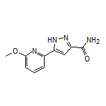 5-(6-Methoxypyridin-2-yl)-1H-pyrazole-3-carboxamide