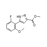 Methyl 5-(2-Fluoro-6-methoxyphenyl)-1H-pyrazole-3-carboxylate
