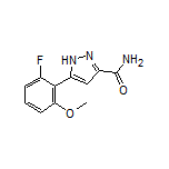 5-(2-Fluoro-6-methoxyphenyl)-1H-pyrazole-3-carboxamide