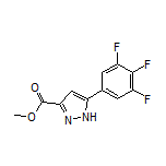 Methyl 5-(3,4,5-Trifluorophenyl)-1H-pyrazole-3-carboxylate