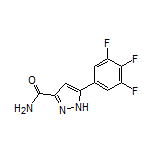 5-(3,4,5-Trifluorophenyl)-1H-pyrazole-3-carboxamide