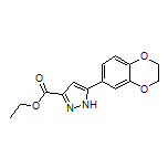 Ethyl 5-(2,3-Dihydrobenzo[b][1,4]dioxin-6-yl)-1H-pyrazole-3-carboxylate
