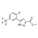 Methyl 5-[2-Fluoro-5-(trifluoromethyl)phenyl]-1H-pyrazole-3-carboxylate