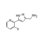 5-(3-Fluoropyridin-2-yl)-1H-pyrazole-3-methanamine