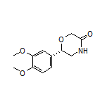 (S)-6-(3,4-Dimethoxyphenyl)morpholin-3-one