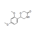 6-(2,4-Dimethoxyphenyl)morpholin-3-one