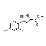 Methyl 5-(4-Bromo-2-fluorophenyl)-1H-pyrazole-3-carboxylate