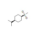 cis-1-Isopropyl-4-(methylsulfonyl)cyclohexane