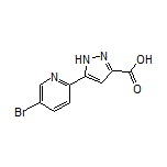 5-(5-Bromopyridin-2-yl)-1H-pyrazole-3-carboxylic Acid