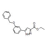 Ethyl 5-[3-(Benzyloxy)phenyl]-1H-pyrazole-3-carboxylate