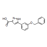 5-[3-(Benzyloxy)phenyl]-1H-pyrazole-3-carboxylic Acid