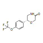 (R)-6-[4-(Trifluoromethoxy)phenyl]morpholin-3-one
