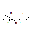 Ethyl 5-(3-Bromopyridin-2-yl)-1H-pyrazole-3-carboxylate