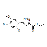 Ethyl 5-(4-Bromo-2,5-dimethoxyphenyl)-1H-pyrazole-3-carboxylate